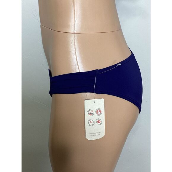 New. Tommy Bahama S- bottom/XS- top navy underwire bikini set. - Picture 10 of 11